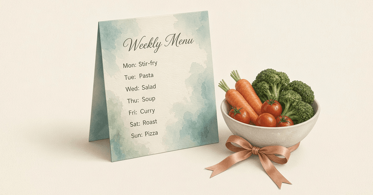 Why Deciding What to Eat in Advance Changes Everything